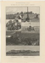 British South Africa Co 1891-full page black and white advertisement-'Views of Fort Tull
