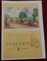 Players Navy Cut 1950-full page advertisement-'The Four in Hand Club-Hyde Park-10" x 14" approx.