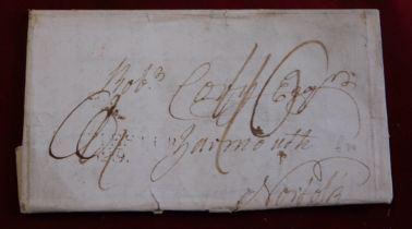 Great Britain 1806 - EL dated Oct 22nd 1806, includes a reciept for payment received which has an