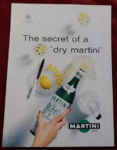 Martini 1963 - Full page colour advertisement, 'The Secret of a 'Dry Martini' 9" x 12"