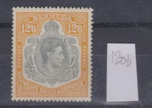 Bermuda 1938 - 53 -12/6 SG120b, u/m mint cat value £110