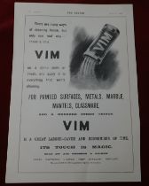 Vim - 1904 (July 27) - Full page black and white advertisement, ' It's Touch is Magic' 10" x 14"