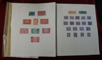 Canada 1898-1956 - F/used collection of special delivery, postage due and registered stamps on (2)