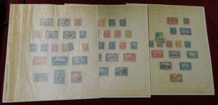 Canada 1930-1935 - Collection of f/used on (3) album pages includes 1930-31 postage set of (16)