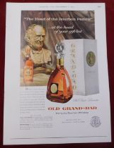 Old Grand-Dad Bourbon 1959 - Full page advertisement, Kentucky Bourbon Whiskey 9" x 8"