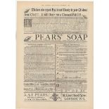 Pears Soap 1883-full page black and white advertisement-many eminent analysts and media