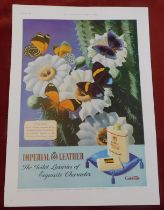 Imperial Leather 1951 - Cussons full page colour advertisement, 'The Toilet Luxuries of Exquisite