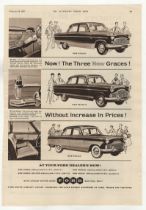 Ford Motor Company 1959-full page advertisement-The Three New Grades-New Consul-New Zephyr-New