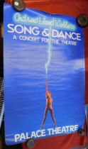 Theatre Poster-'Song and Dance'-Andrew Lloyd Webber-A concert for the theatre measurements 76cm x