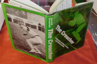 Cricket - The Croucher - A biography of Gilbert Jessop, by Gerald Brodribb 1985, very good