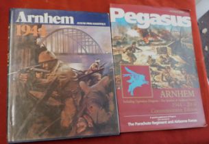 Arnhem (2) Books on operation Market Garden and the Airborne Division. Pegasus and Arnhem 1944.