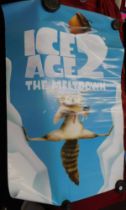 Film Poster - 'Ice Age 2' The Meltdown'- measurements 91cm x 61cm very good condition