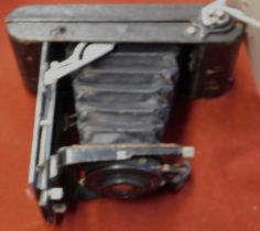 The Carbine Folding Camera - could have been made by W.Butcher & Sons and Houghton & Son,