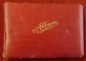 Autograph Book 1908-1910 (Book) includes same better watercolour of local sea views etc