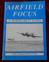 "Airfield Focus 4 Horsham St. Faith" by Huby Fairhead and Bob Collis, illustrated pamphlet.