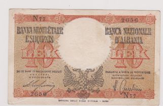 Albania 1944-10LEK, P11 NF