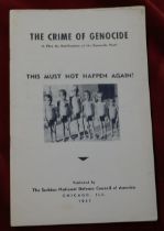 1951 - "The Crime of Genocide" (A plea for ratification of the Genocide Pact) by The Serbian