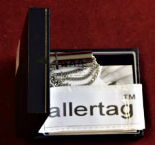 Medical Equipment - White metal allertas, boxed nearly new