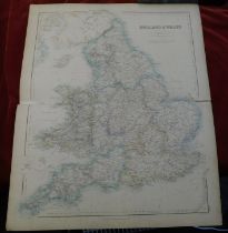 England & Wales by G.H. Swanston, Edinr. XXV. (with) Scilly Islands on the same scale. Engd. by G.H.