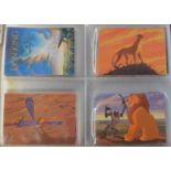 Sky Box Trade cards - The Lion King full set of (90) cards. In sleeves VG/EX