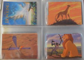 Sky Box Trade cards - The Lion King full set of (90) cards. In sleeves VG/EX