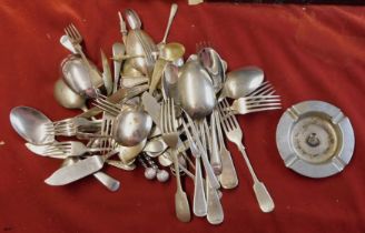 Cutlery - Mixed lot of cutlery all sizes spoons etc