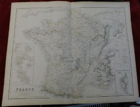 France And Its Principal Foreign Possessions By G.H. Swanston. Edinr. With seven inset maps. XLIV.