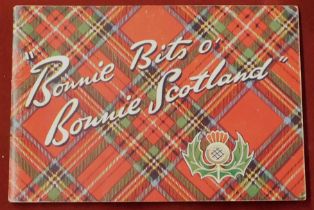 "Bonnie Bits O Scotland" pub Valentine & Sons Ltd Dundee & London pp 48 all plates coloured