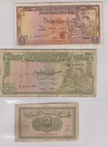 Syria - A range of (12 notes) early VG later VF to AUNC (12)