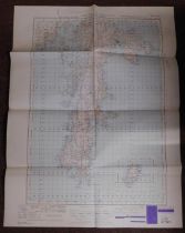 Scotland War office Edition - ordnance Survey - sheet 4, south mainland (Shetland Islands) folded,