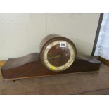 RETRO, a German stylish cased striking mantel clock, 59cm width
