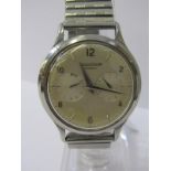 GENTLEMAN'S JAEGER LE-COULTRE AUTOMATIC WRIST WATCH, in untested condition