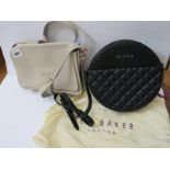 TED BAKER HANDBAGS, Ted Baker Circus quilted circle small crossbody bag with dust cover, also a