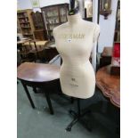 VINTAGE DRESS MAKER'S MANNEQUIN, by Stockman