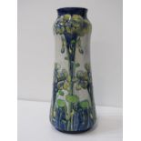 MACINTYRE "FLORIAN WARE" violet pattern, 30cm vase, signed by Moorcroft