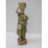 ROYAL DUX FIGURE, Arab Trader, pattern no 105, 35cm height