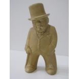 BOVEY POTTERY, "Our Gang - Churchill" figure, 20cm height