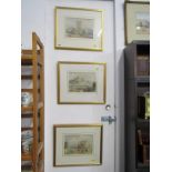 19th CENTURY ENGLISH SCHOOL, 3 watercolour studies including "New Romney, Church" and "Viper Tor",