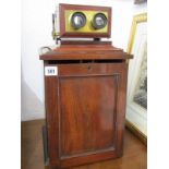VICTORIAN STEREOSCOPIC CABINET VIEWER, by Smith Beck & Beck, collection of stereoscopic slides,