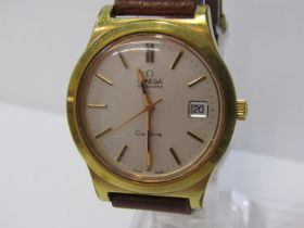 VINTAGE OMEGA GENEVE AUTOMATIC WRIST WATCH with original paperwork and booklets dated 7/12/1977,