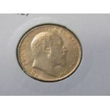 EDWARDIAN GOLD SOVEREIGN, 1903, higher grade