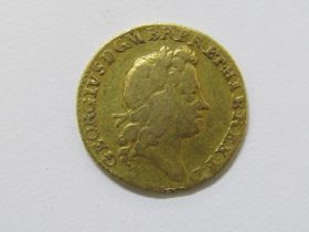 EARLY GEORGIAN HALF GUINEA, George I 1720 gold half guinea