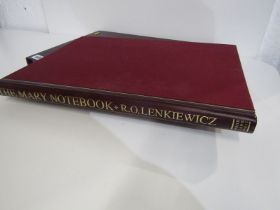 ROBERT LENKIEWICZ, autograph limited edition book "The Mary Notebook" 1998 with original slipcase