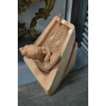 Paul Day, an unusual terracotta sculpture of a woman in a bath (af).
