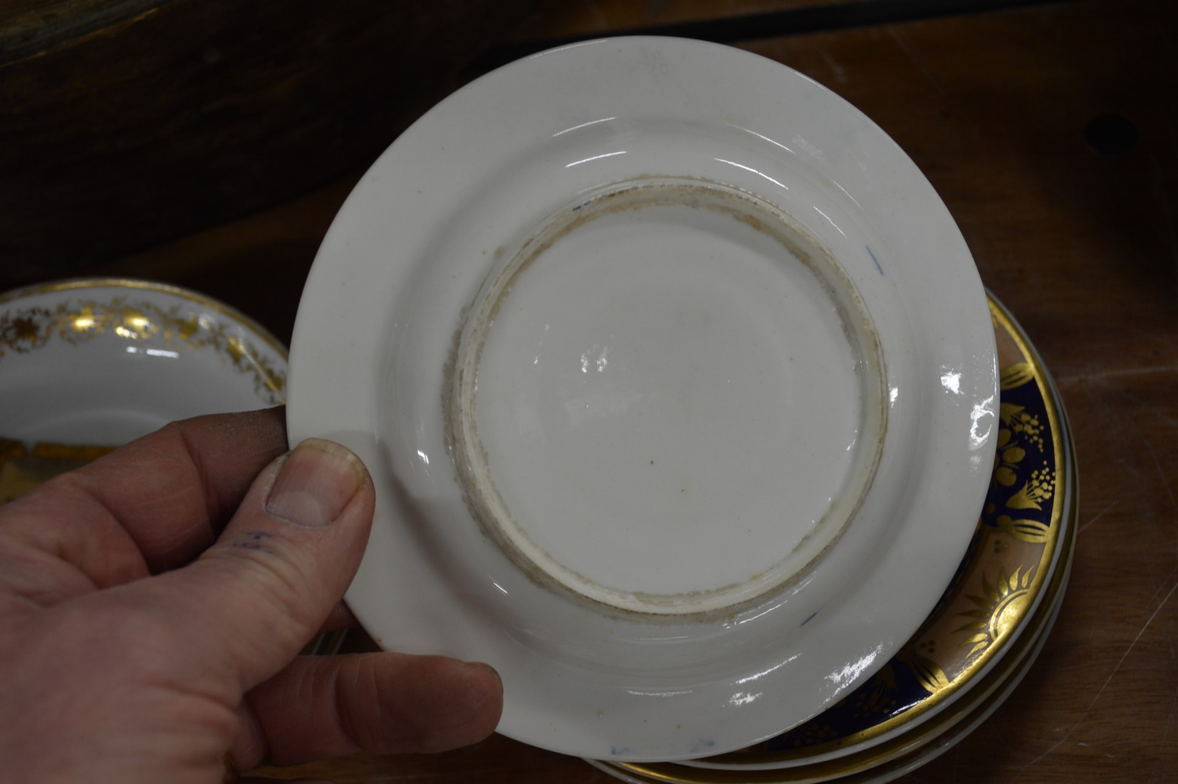 Four Coalport saucers. - Image 2 of 2