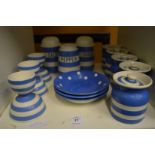 A small group of T G Green Cornish ware china.