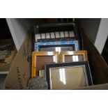 Various photograph frames etc.