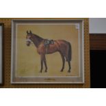 Neal Cawthorne, colour print depicting Red Rum.