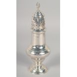 A SILVER SUGAR CASTER. London 1863.