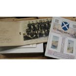 [MILITARY] small q. postcards, cards, photos, mostly relating to the South Wales Borderers.